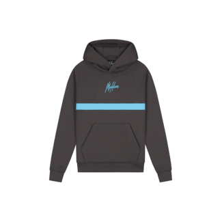 Malelions winter hoodie jongens - grijs blauw - Tube