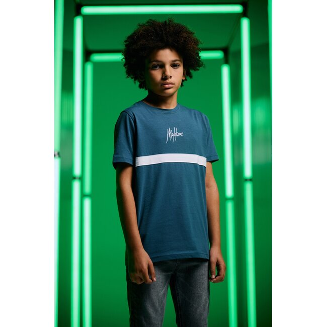Malelions winter t-shirt jongens - blauw - Tube