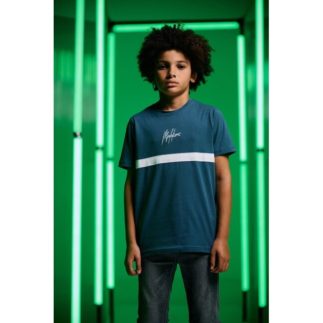 Malelions winter t-shirt jongens - blauw - Tube