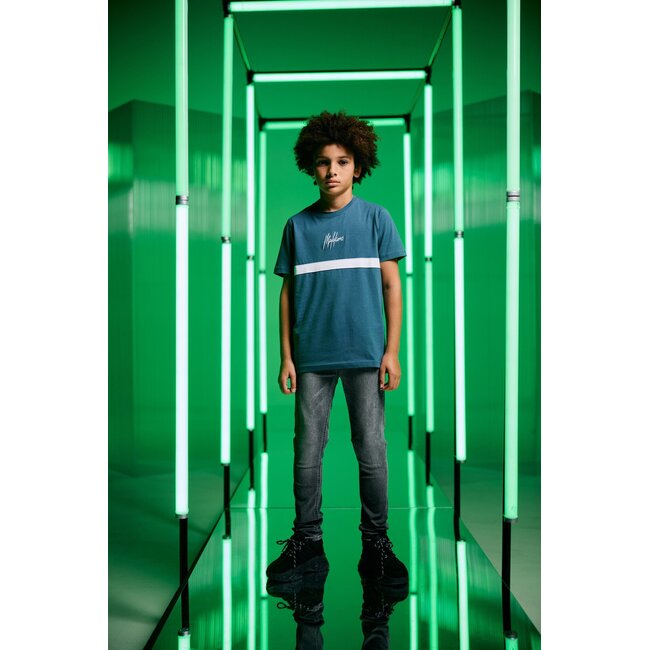 Malelions winter t-shirt jongens - blauw - Tube