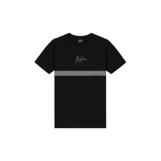 Malelions winter t-shirt jongens - zwart grijs - Tube