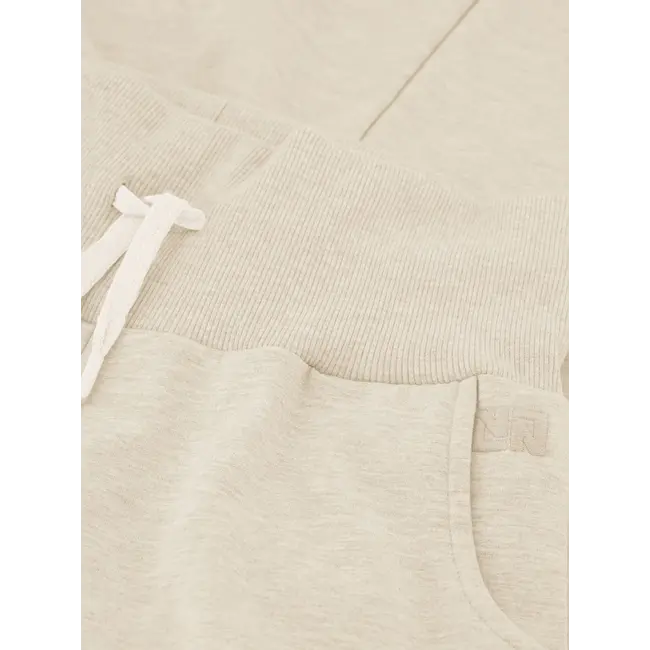 Nik&Nik zomer sweat broek meisjes - taupe - Ivy
