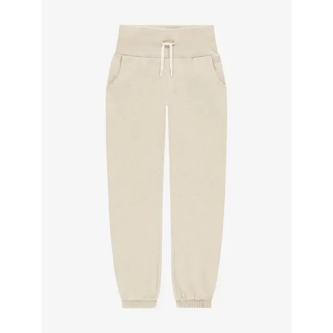 Nik&Nik zomer sweat broek meisjes - taupe - Ivy