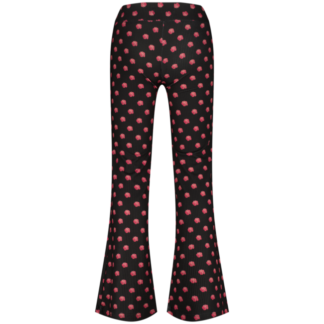 Raizzed zomer broek meisjes - zwart - Parisa - wide leg
