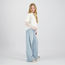 Raizzed zomer jeans broek meisjes - blauw - Monaco - extra wide leg