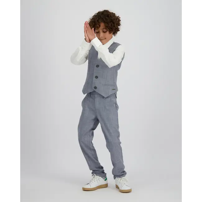 Vingino zomer gilet jongens - blauw - Ninfa