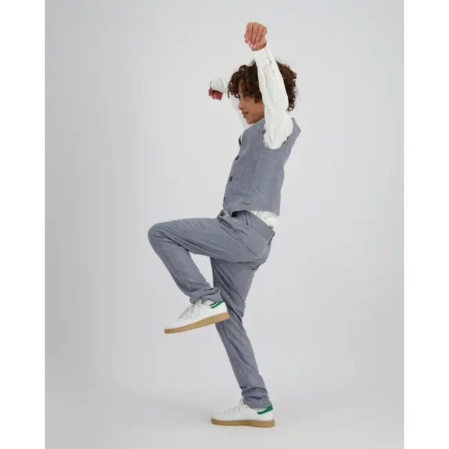 Vingino zomer gilet jongens - blauw - Ninfa