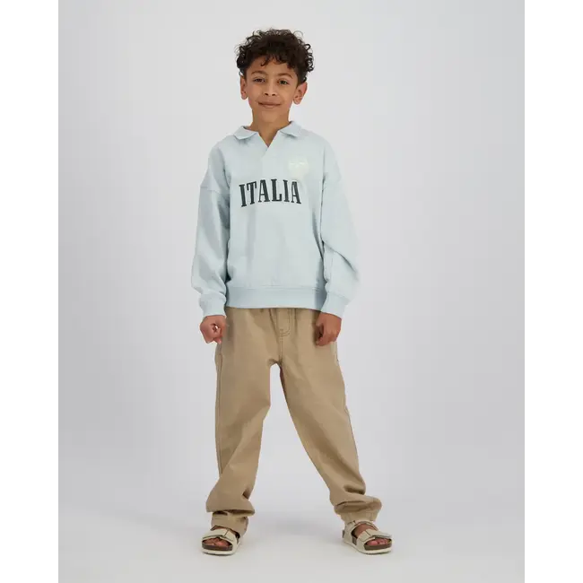 Vingino zomer sweater jongens - blauw - Nico - oversized