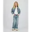 Vingino zomer spijkerjasje meisjes - blauw - Tori - loose fit