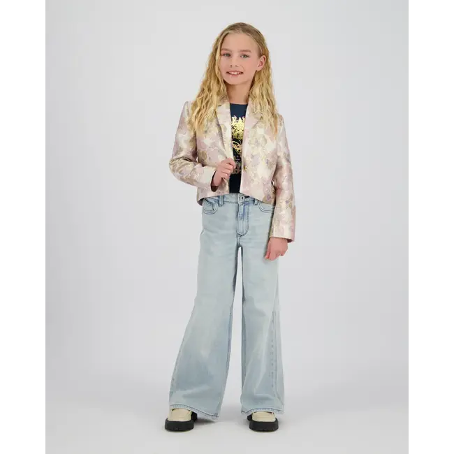 Vingino zomer blazer meisjes - beige - Tooske