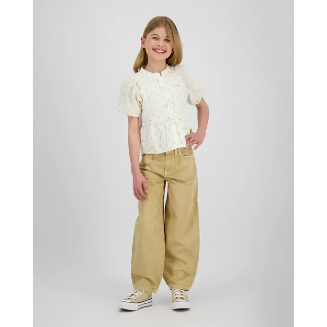 Vingino zomer blouse meisjes - goud - Lisan