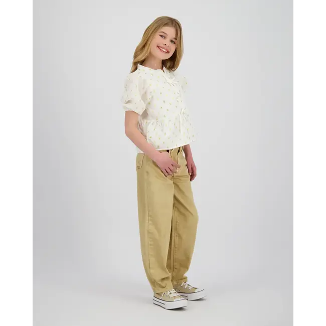 Vingino zomer blouse meisjes - goud - Lisan