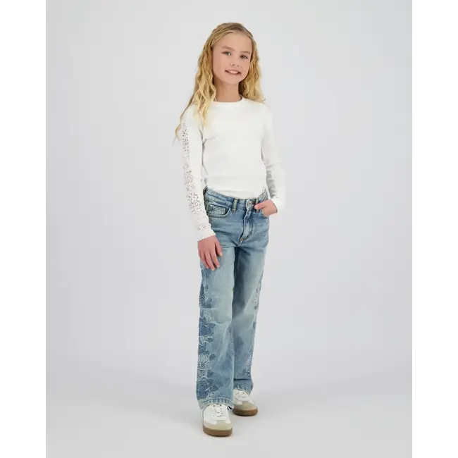 Vingino zomer t-shirt meisjes - wit - Jaisi