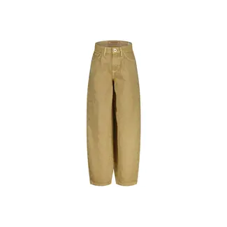 Vingino zomer jeans broek meisjes - Camilla - bruin - balloon fit