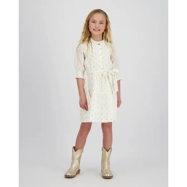Vingino zomer jurk meisjes - goud - Pollie