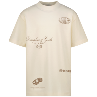 Raizzed zomer t-shirt jongens - off wit - Hold - boxy fit