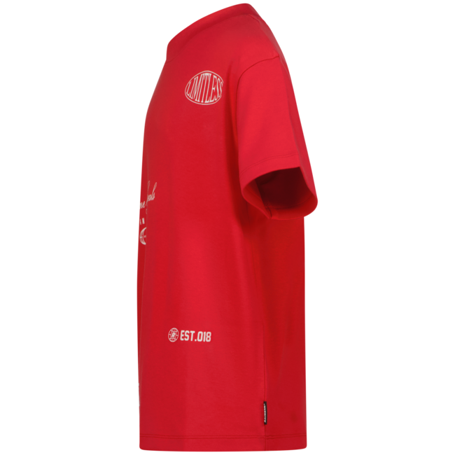 Raizzed zomer t-shirt jongens - rood - Hold - boxy fit