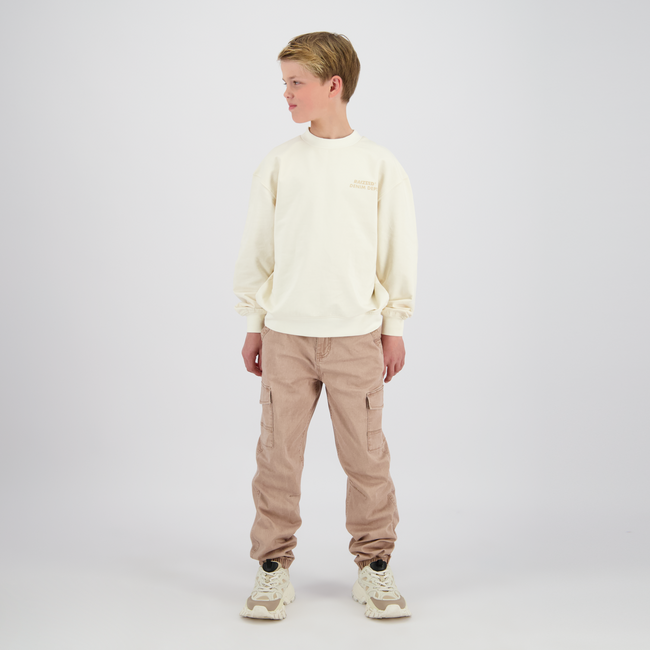 Raizzed zomer sweater jongens - off wit - Nover - boxy fit