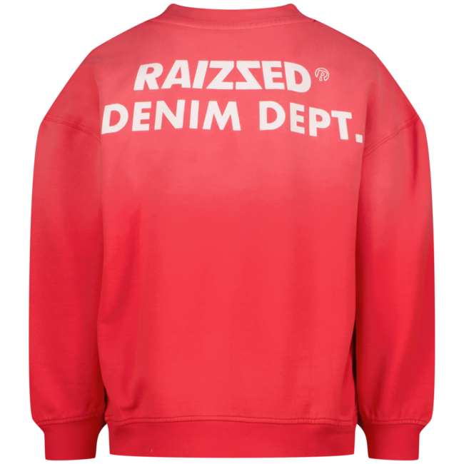 Raizzed zomer sweater jongens - rood - Nover - boxy fit
