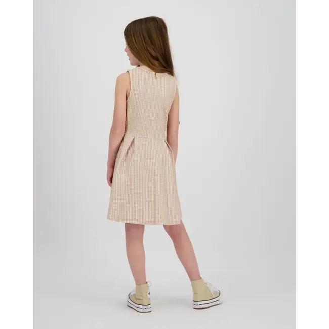 Vingino zomer jurk meisjes - taupe - Peline