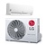 LG LG DC18RK 5.0kW WiFi Deluxe Smart Inverter set binnen en buitenunit