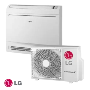 LG-UQ18 5.0 kW Console inverter binnen & buiten unit