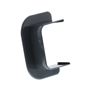 Plafond/wand eindstuk 65x50mm Antraciet -CANALIT 941352