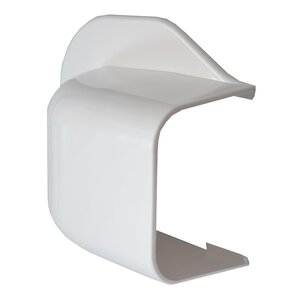 Muurkap 90x65mm wit -CANALIT