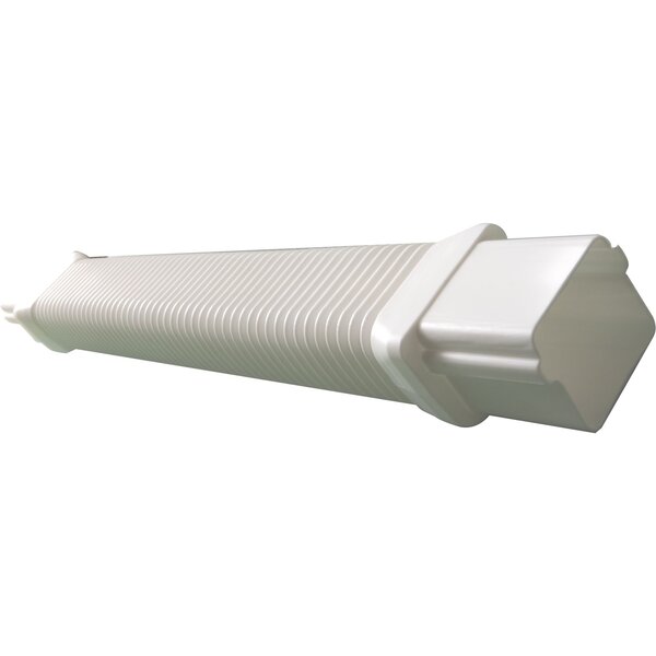 CANALIT Flexibel leidingstuk 65x50mm wit -CANALIT