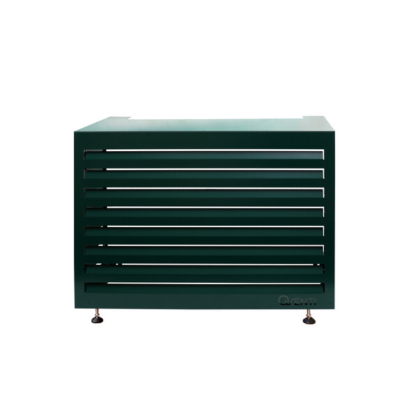 Qventi CAL100BG Airconditioner cover louvre basis  Groen 100x75x50cm