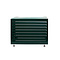 Qventi CAL100BG Airconditioner cover louvre basis  Groen 100x75x50cm