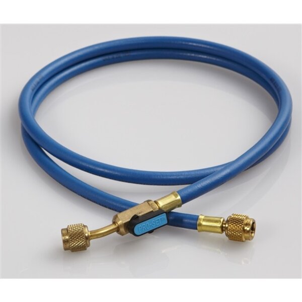 SuperStars SuperStars flexibele vulslang met kogelkraan - Blauw 1/4"-5/16"