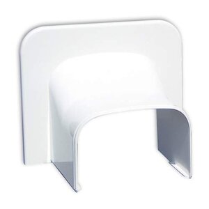 Tecnosystemi Optima Plafond/wand Eindstuk TA75 -OPT wit