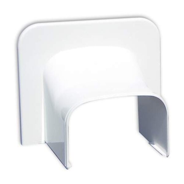Tecnosystemi Tecnosystemi Optima Plafond/wand Eindstuk TA75 -OPT wit