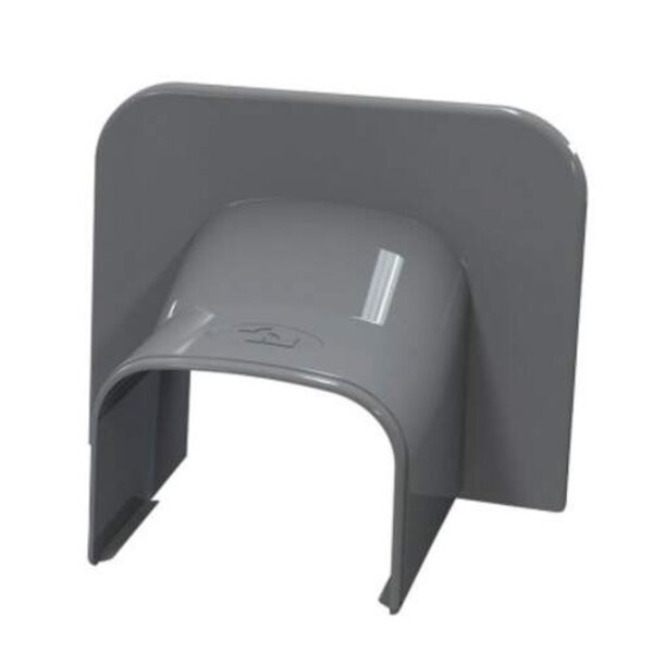 Tecnosystemi Tecnosystemi Optima Plafond/wand Eindstuk TA75 -OPT antraciet