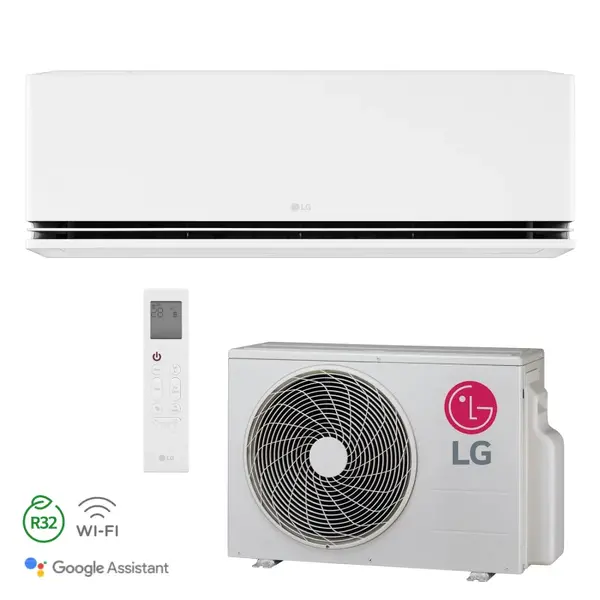 LG LG Dualcool Premium 3,5kW Dual Inverter set LG-H12S1P.NS1+LG-H12S1P.U18