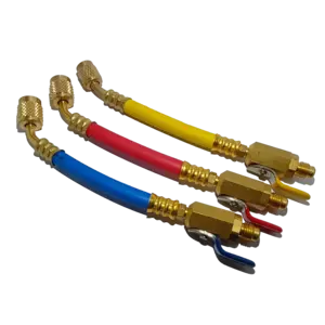 Superstars flexibele verloopslang R410 Blauw van 1/4ÃƒÂ¢Ã¢â€šÂ¬Ã‚Â³ ÃƒÂ¢Ã¢â€šÂ¬Ã¢â‚¬Â 5/16ÃƒÂ¢Ã¢â€šÂ¬Ã‚Â³ met kogelkraan