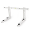 Rodigas Wandconsole Wit MS253 800x420x465 mm 150 kg Pallet actie 117 sets