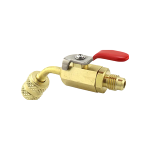 Verloopadapter met kogelkraan F1/2'' - M1/4''