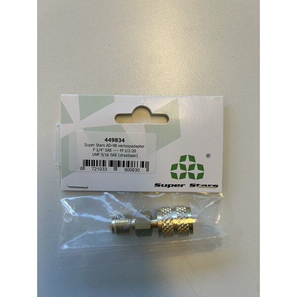 SuperStars Accessoires SuperStars AD-98 verloopadapter - F1/4'' - M1/2-20