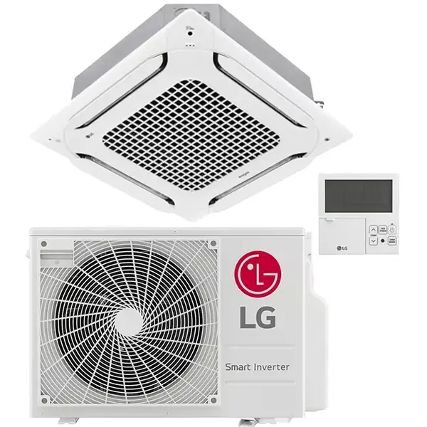 LG LG Cassette airco UT36F set compact 9,5KW incl. afstandbediening en afdekplaat