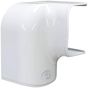 Tecnosystemi Optima Rechter Bocht Verticaal/Horizontaal MRD75 Wit