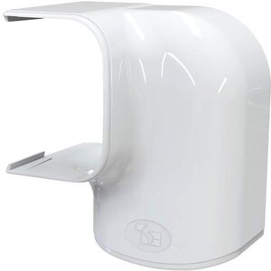 Tecnosystemi Optima Linker Bocht Verticaal/Horizontaal MRS75 Wit