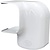 Tecnosystemi Tecnosystemi Optima Linker Bocht Verticaal/Horizontaal MRS75 Wit