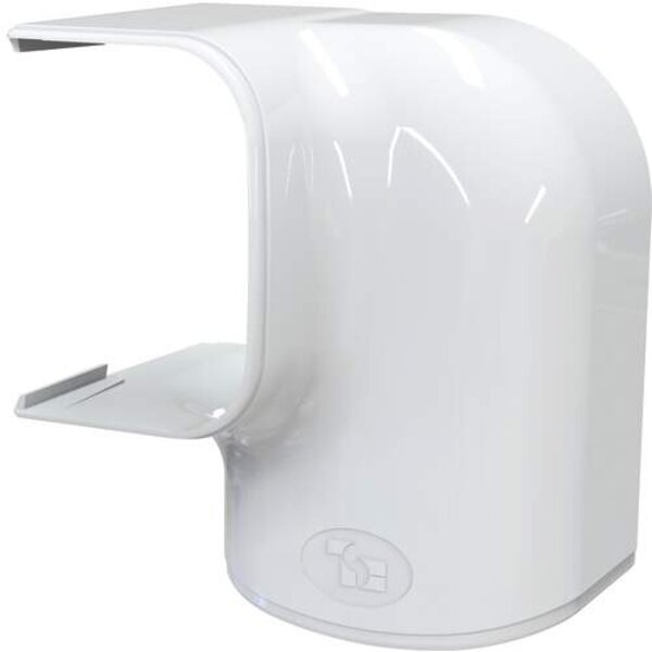 Tecnosystemi Tecnosystemi Optima Linker Bocht Verticaal/Horizontaal MRS75 Wit