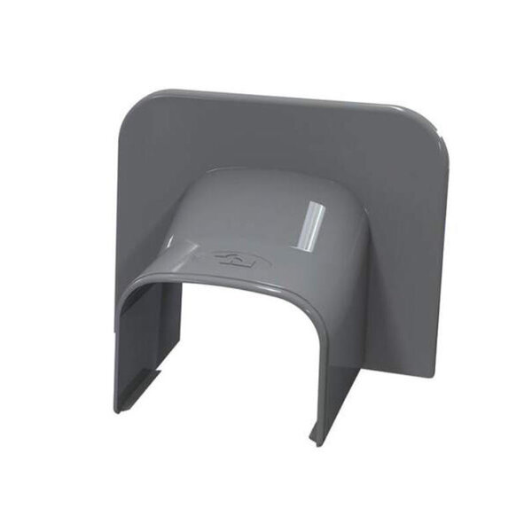 Tecnosystemi Tecnosystemi Optima Plafond/wand Eindstuk TA102 Antractiet