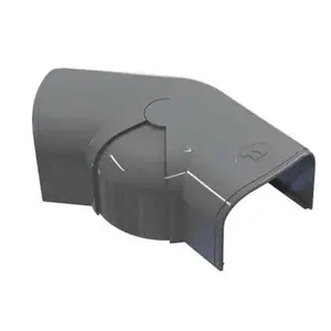 Tecnosystemi Optima Beweegbare Platte Bocht CPS75-OPT Antraciet