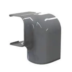 Tecnosystemi Optima Linker Bocht Verticaal/Horizontaal MRS75-OPT Antraciet