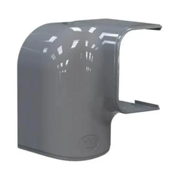 Tecnosystemi Tecnosystemi Optima Rechter Bocht Verticaal/Horizontaal MRD75-OPT Antraciet