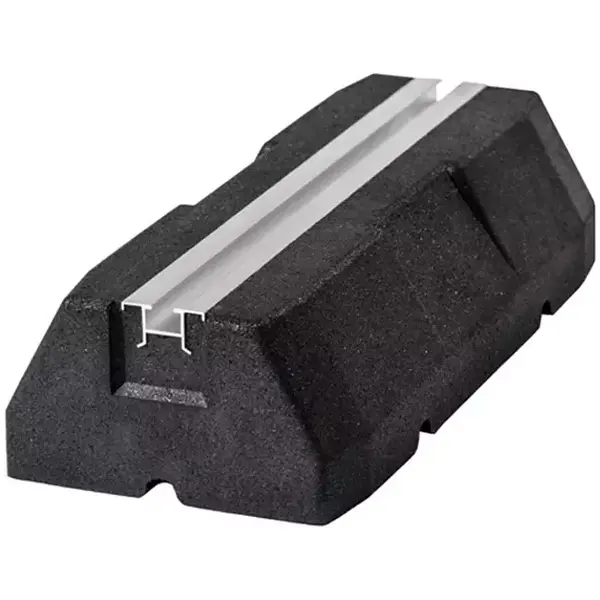 Qventi Rubber Foot 450 mm 450x160x60mm per set